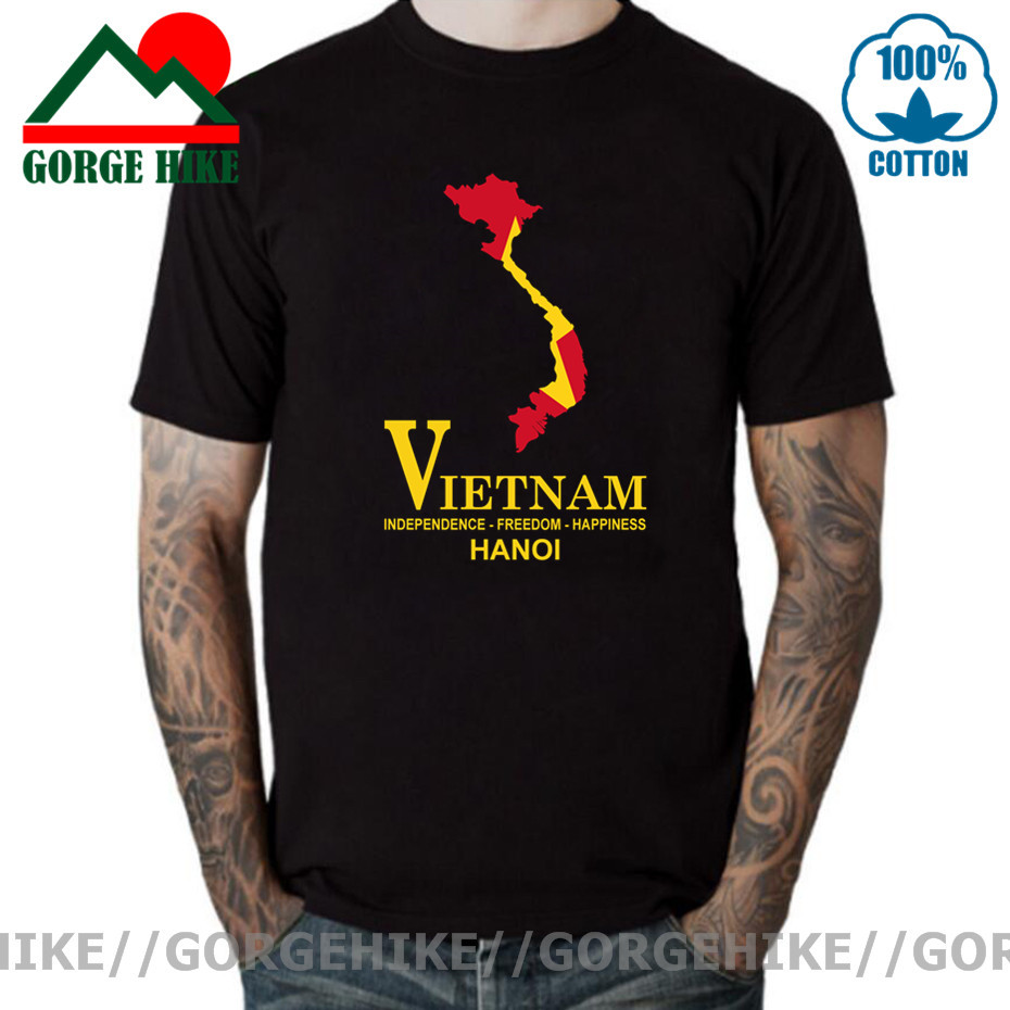 Street Fashion Vietnam - เวียดนาม VNM ฮานอย Mens T เสื้อใหม่เสื้อยืดเสื้อแขนสั้นเสื้อกันหนาวทีมประเทศฤดูร้อนแฟชั่น