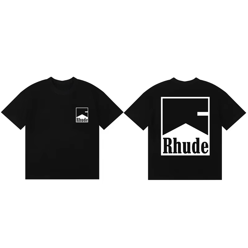 Street Fashion Brand Logo - เสื้อยืดลายกราฟิกแบรนด์แฟชั่นสตรีทสุดหรู โลโก้กล่องบุหรี่สีขาวดำสไตล์เรโทร ผ้าฝ้าย สำหรับผู้ชายและผู้หญิง เสื้อผ้าสตรีทแวร์ฤดูร้อน