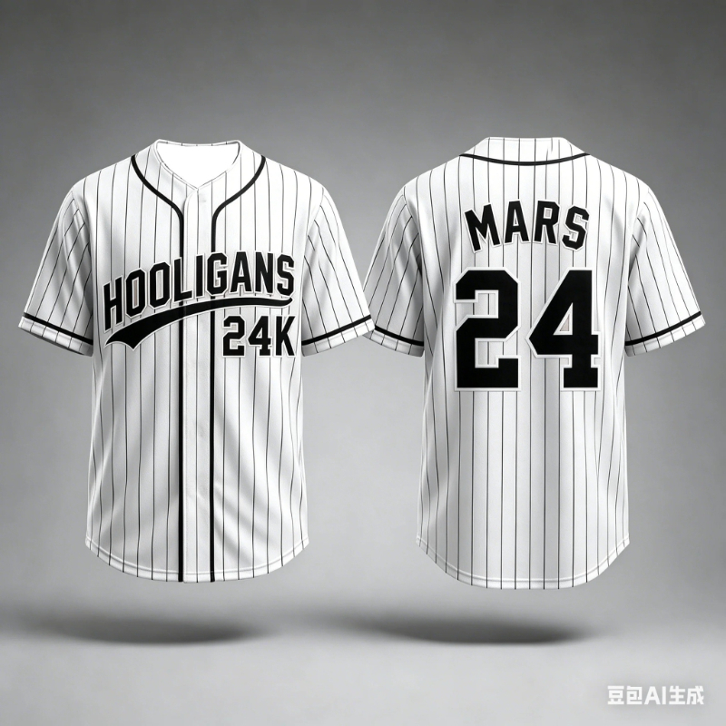 Street Fashion Theme - เสื้อฟุตบอลธีม Bruno Mars Hooligans 24K รุ่นใหม่ปี