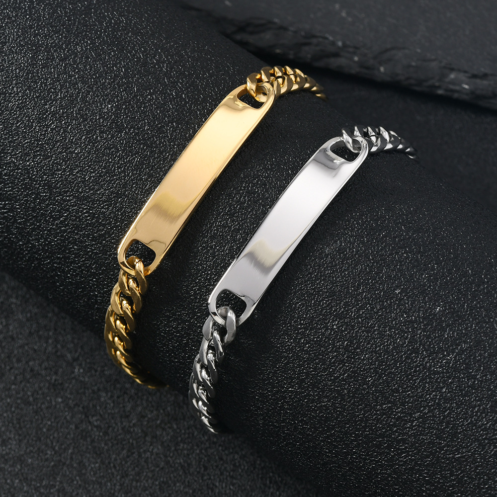 HNSP 7MM สแตนเลสสตีลสร้อยข้อมื - Street Fashion Shanghai บทวิจารณ์และราคา