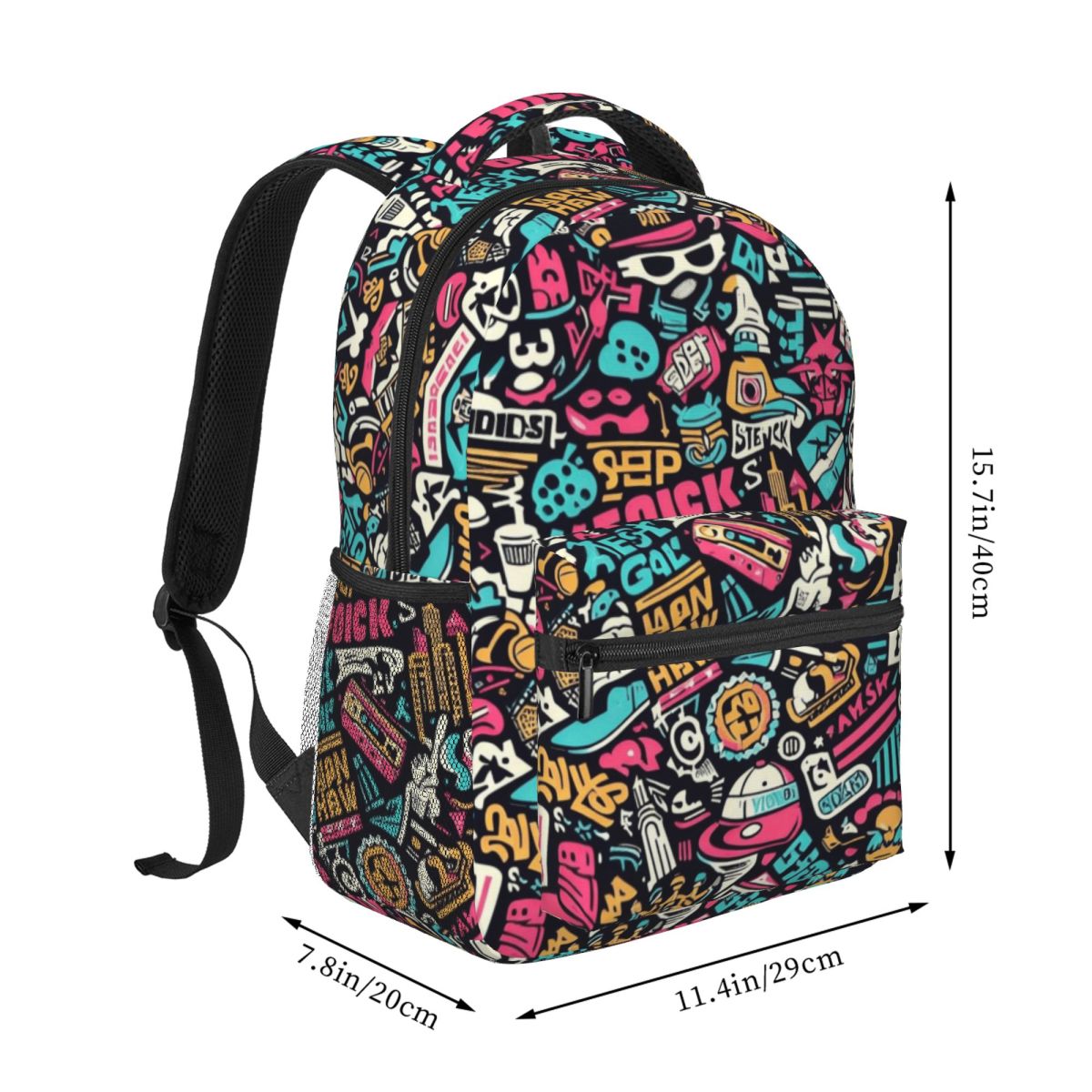 New York Graffiti Pattern 4 -  - High Street Fashion New York บทวิจารณ์และราคา