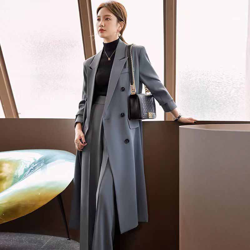 FANAN Elegant Long Trench Coat - Street Fashion Jacket Men บทวิจารณ์และราคา