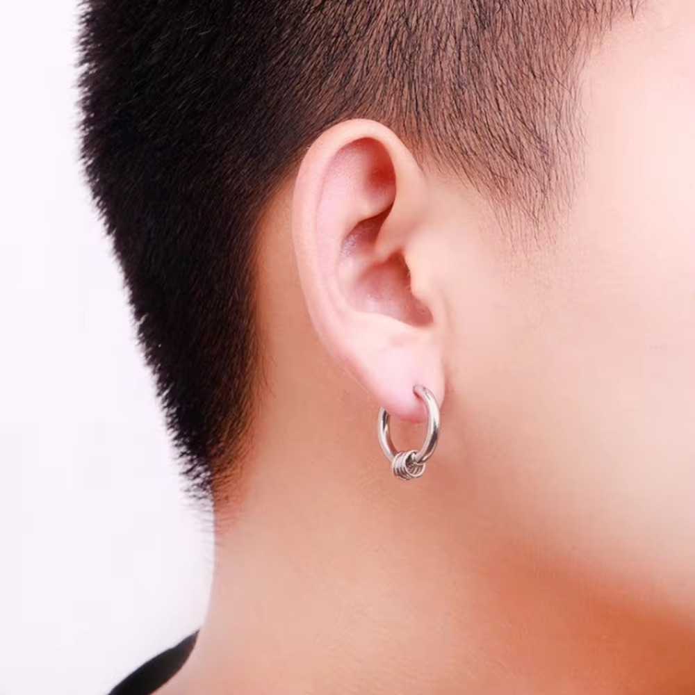 ต่างหูตกแต่งแฟชั่นผู้หญิงและผู - Street Fashion Earrings บทวิจารณ์และราคา
