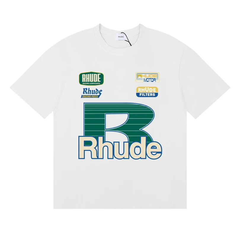 แฟชั่นแบรนด์รู๊ดเสื้อยืดฤดูร้อ - Street Fashion Brand Logo บทวิจารณ์และราคา