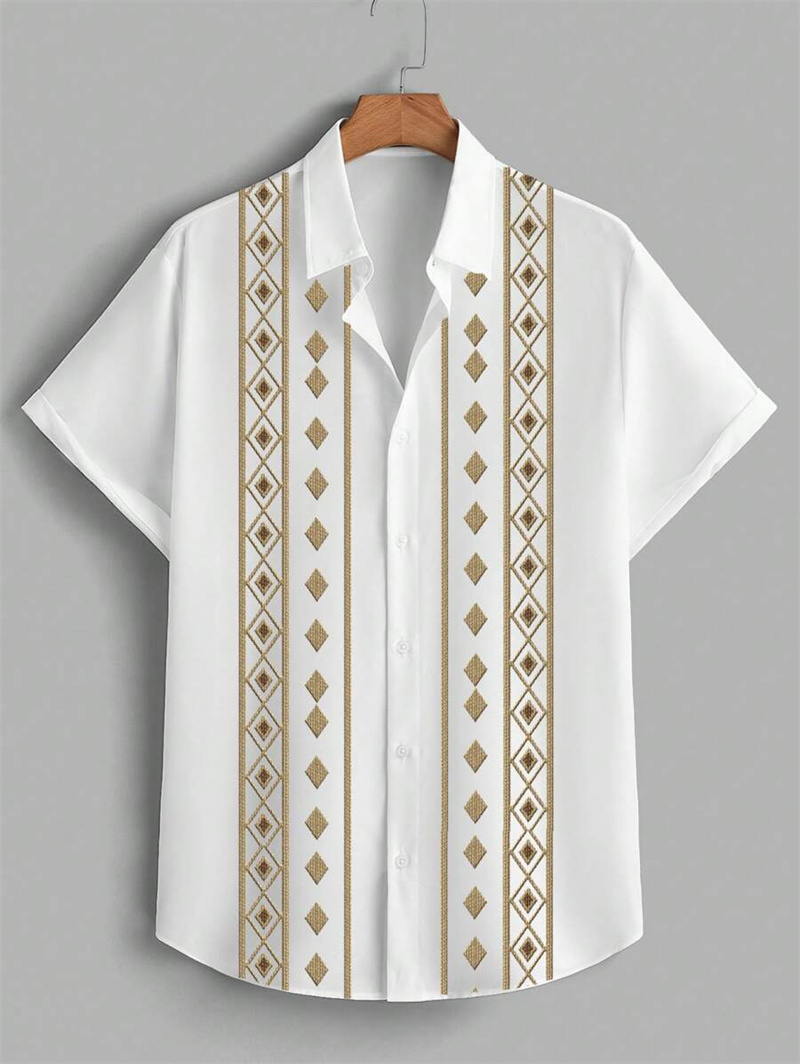 2025 เสื้อฮาวายผู้ชายแฟชั่นแขน - Street Fashion Shanghai บทวิจารณ์และราคา