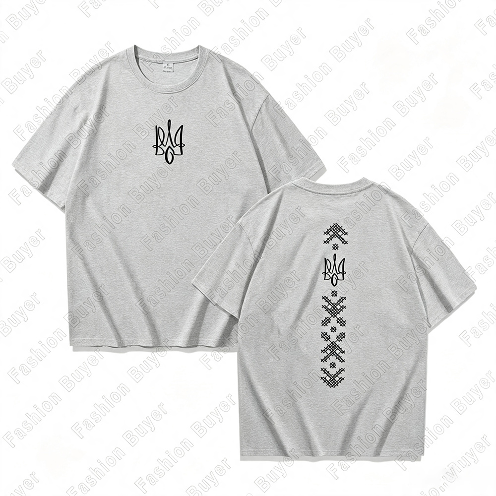 เสื้อยืดลายพิมพ์เรขาคณิตสไตล์ย - Street Fashion Theme บทวิจารณ์และราคา