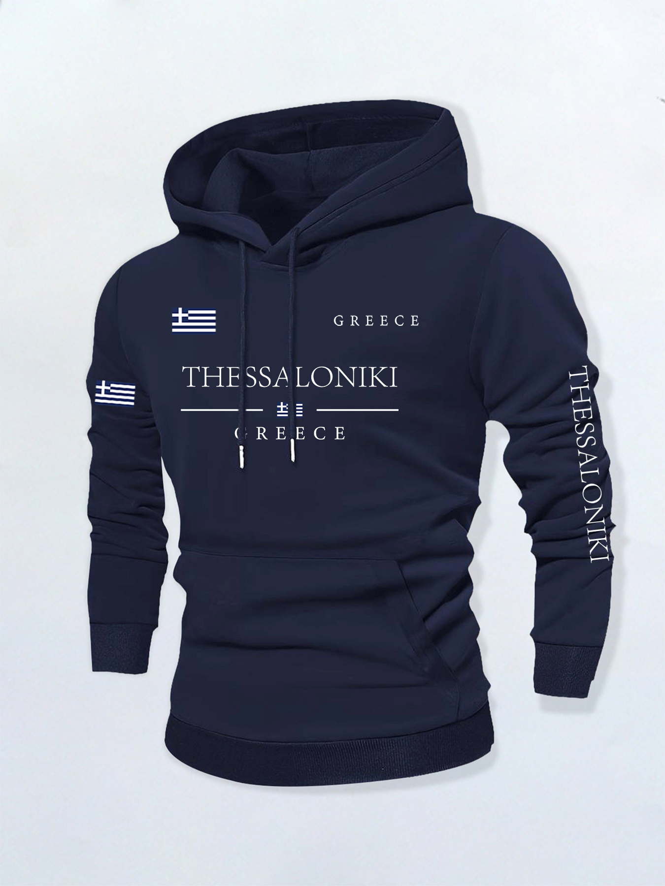 เสื้อสเวตเชิ้ตแขนยาวสำหรับผู้ช - Street Fashion Greece บทวิจารณ์และราคา