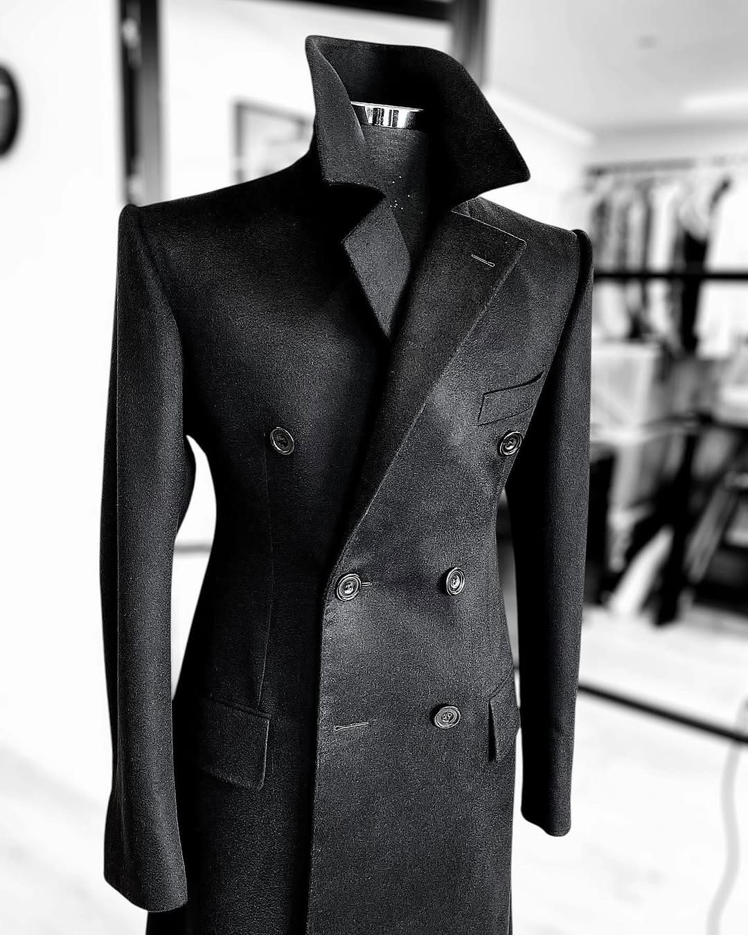 แฟชั่น Woolen Blend เสื้อผู้ชา - Street Fashion Shanghai บทวิจารณ์และราคา