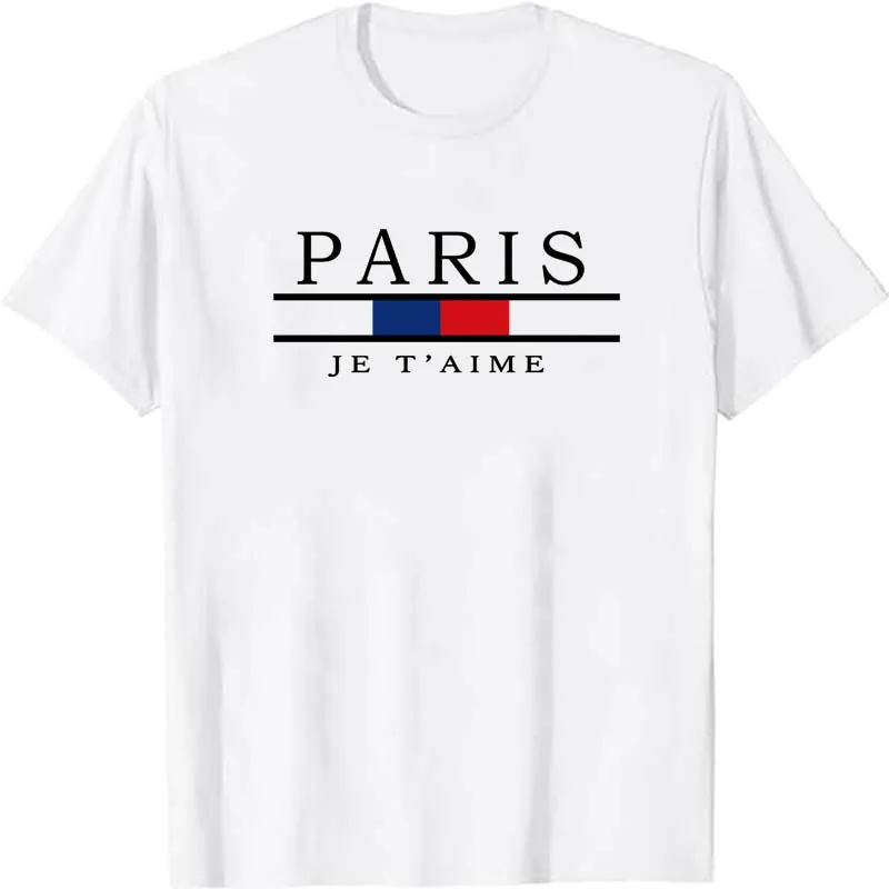 เสื้อยืดพิมพ์ลายกราฟิกปารีสผู้ - Street Fashion Paris บทวิจารณ์และราคา
