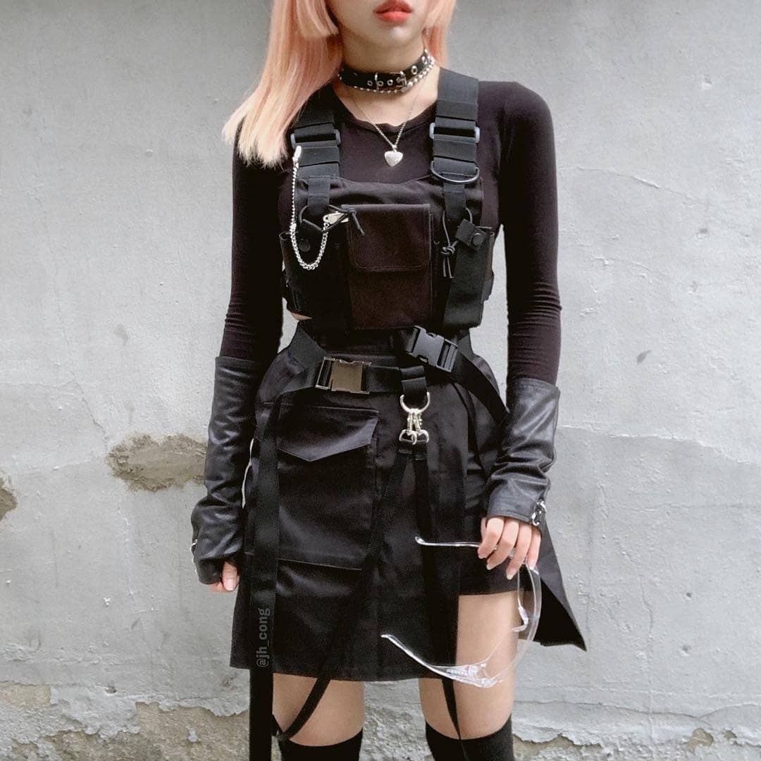อเนกประสงค์ยุทธวิธีกระเป๋าผู้ห - Street Fashion Baggy บทวิจารณ์และราคา