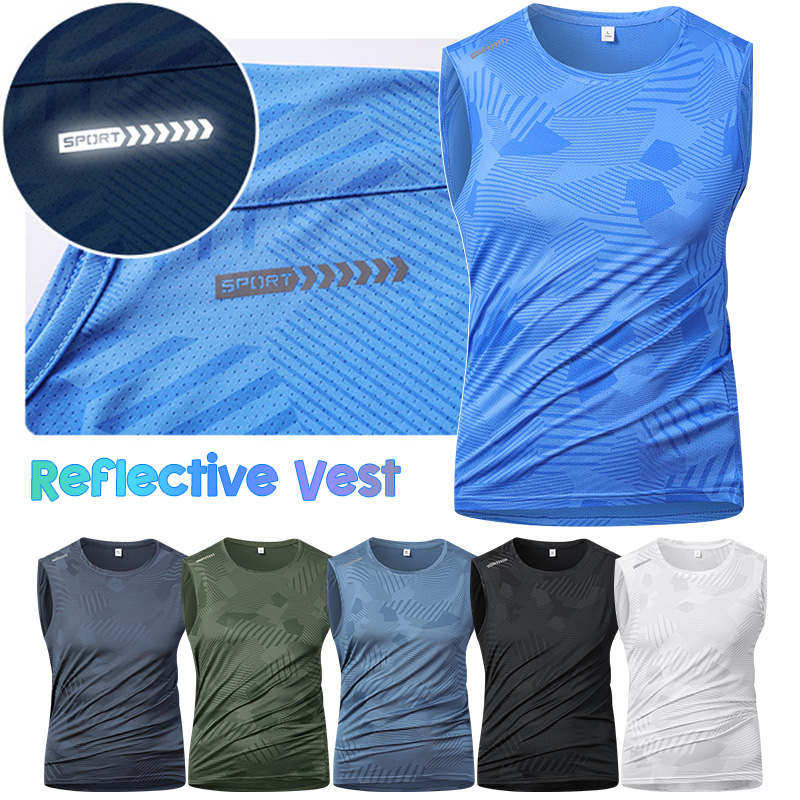 เสื้อกั๊กสะท้อนแสงสำหรับผู้ชาย - Reflective Jacket Running บทวิจารณ์และราคา