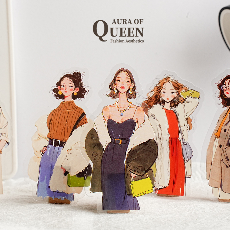 สติกเกอร์ธีมชุดแฟชั่นสาวๆ 20 ช - Street Fashion Theme บทวิจารณ์และราคา
