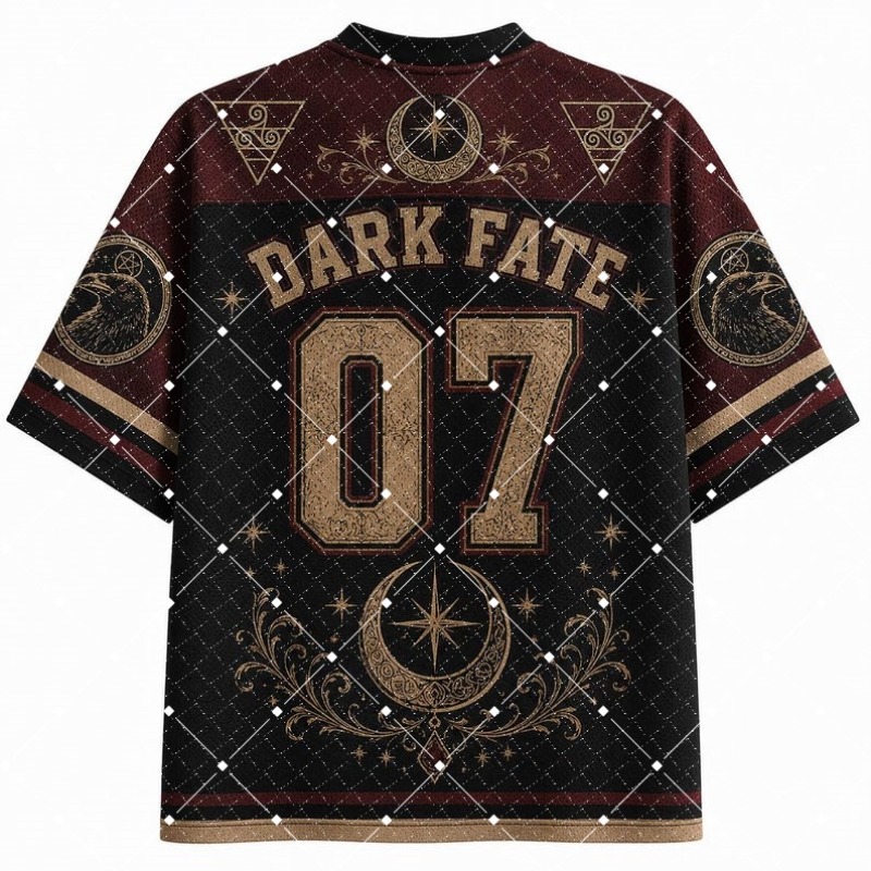 เสื้อยืดคอวีลายพิมพ์แม่มดโชคชะ - Street Fashion Baggy บทวิจารณ์และราคา