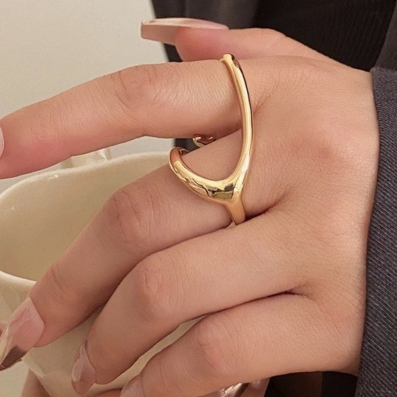 PANJBJ 925 เงินสเตอร์ลิงสายข้า - Street Fashion Rings บทวิจารณ์และราคา