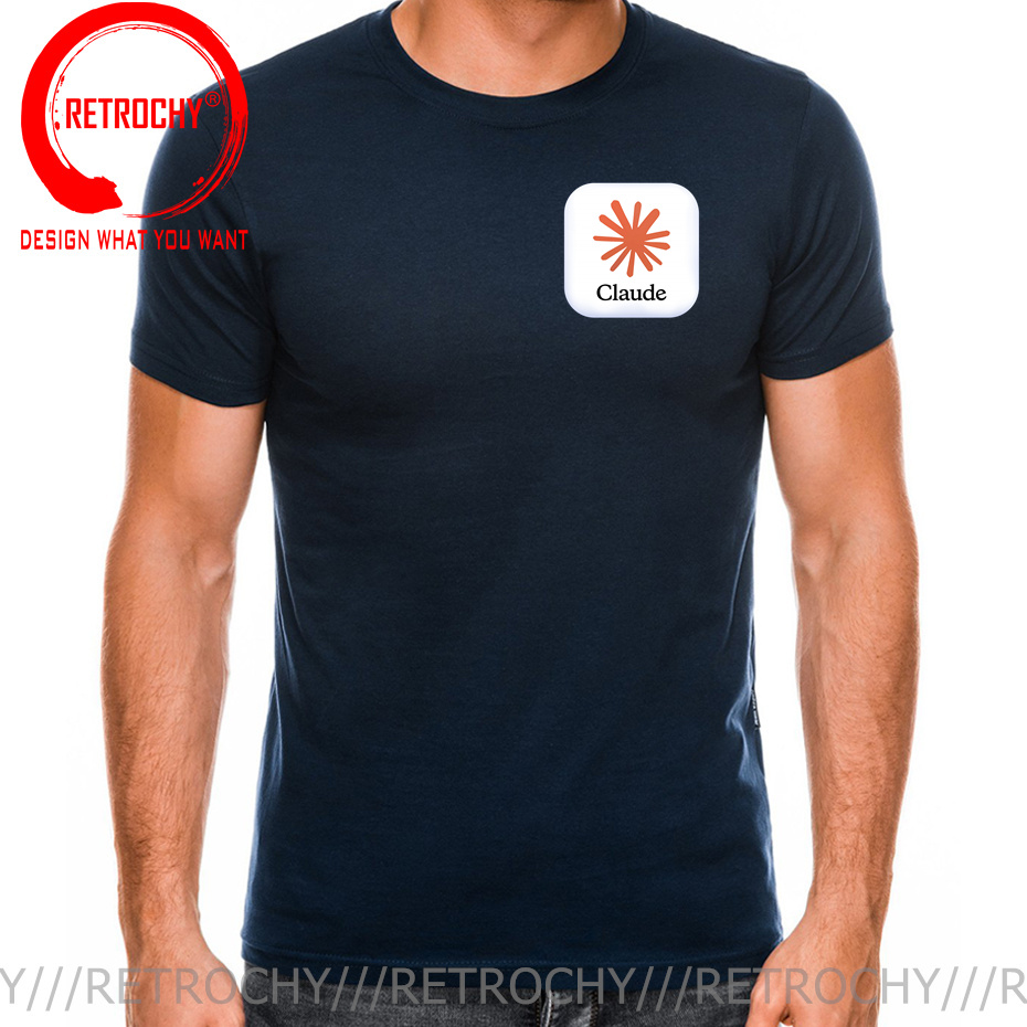 เสื้อยืด Claude AI ลายโลโก้ เส - Street Fashion Brand Logo บทวิจารณ์และราคา