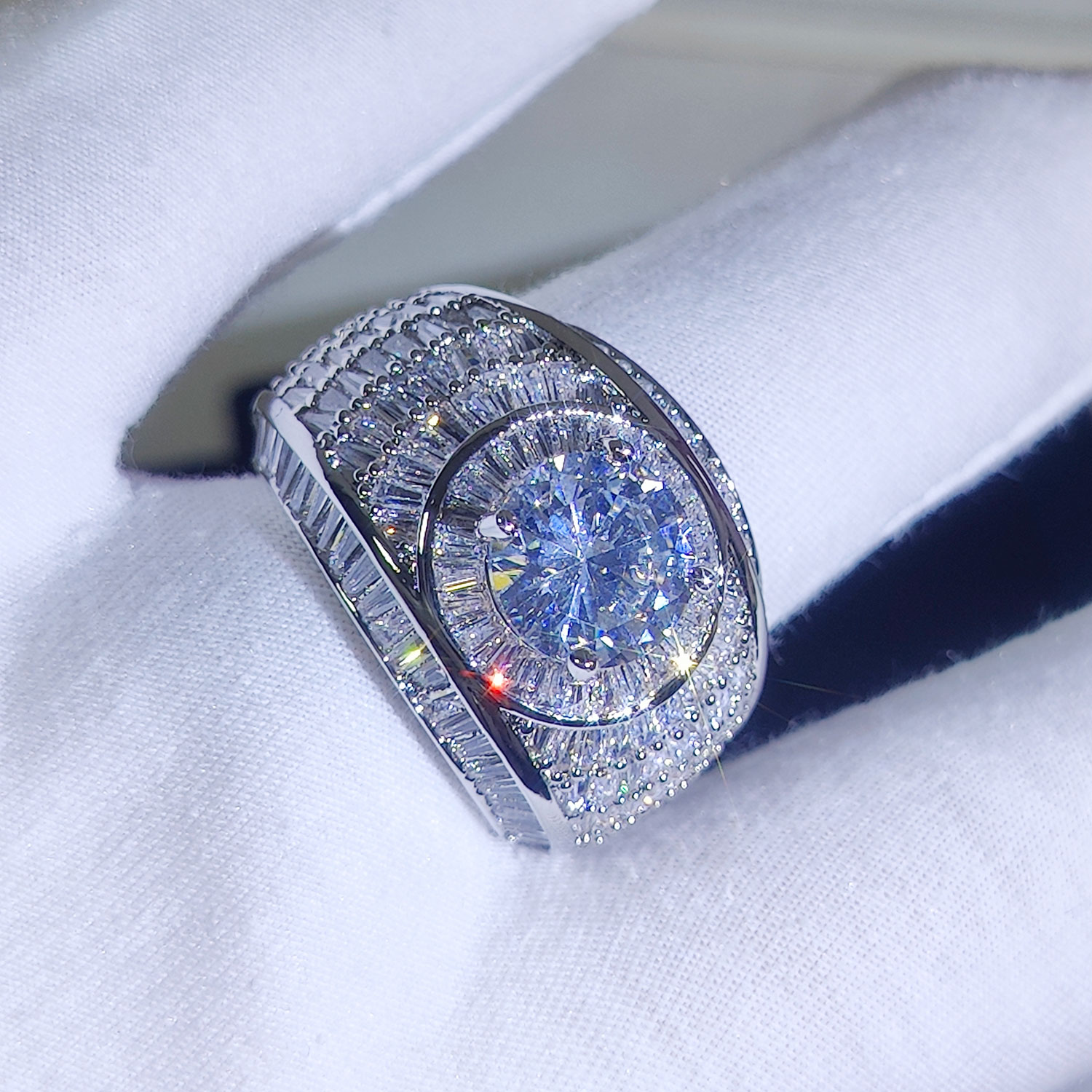 สร้อยข้อมือชุบทอง/18K ทำจากเงิ - Street Fashion Rings บทวิจารณ์และราคา