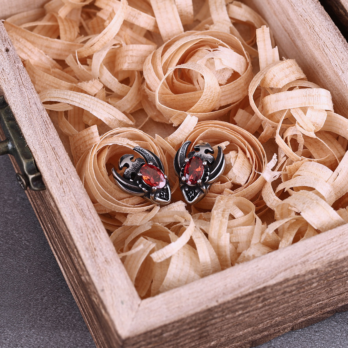 ต่างหูแฟชั่นเต่าทองสแตนเลสสำหร - Street Fashion Earrings บทวิจารณ์และราคา