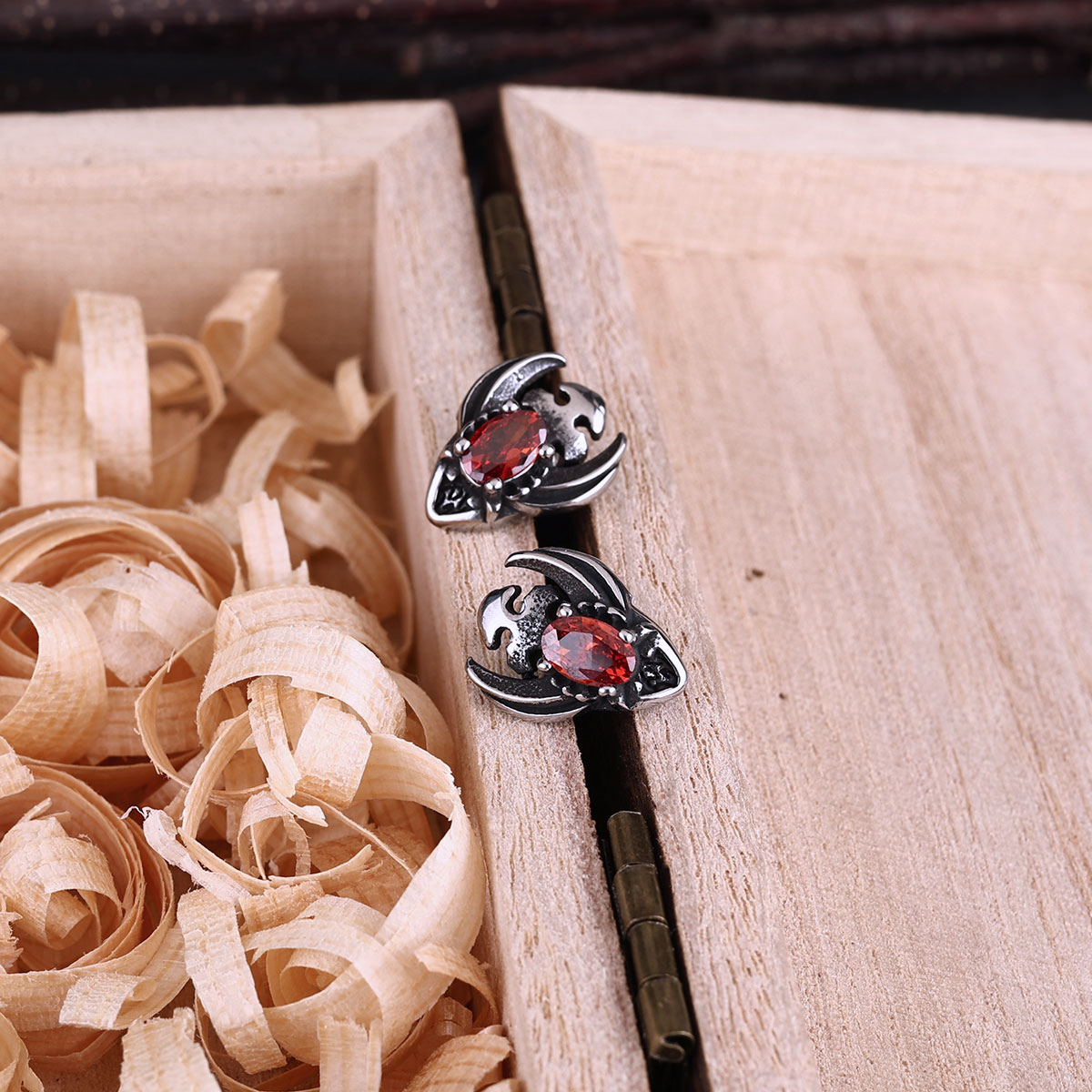 ต่างหูแฟชั่นเต่าทองสแตนเลสสำหร - Street Fashion Earrings บทวิจารณ์และราคา
