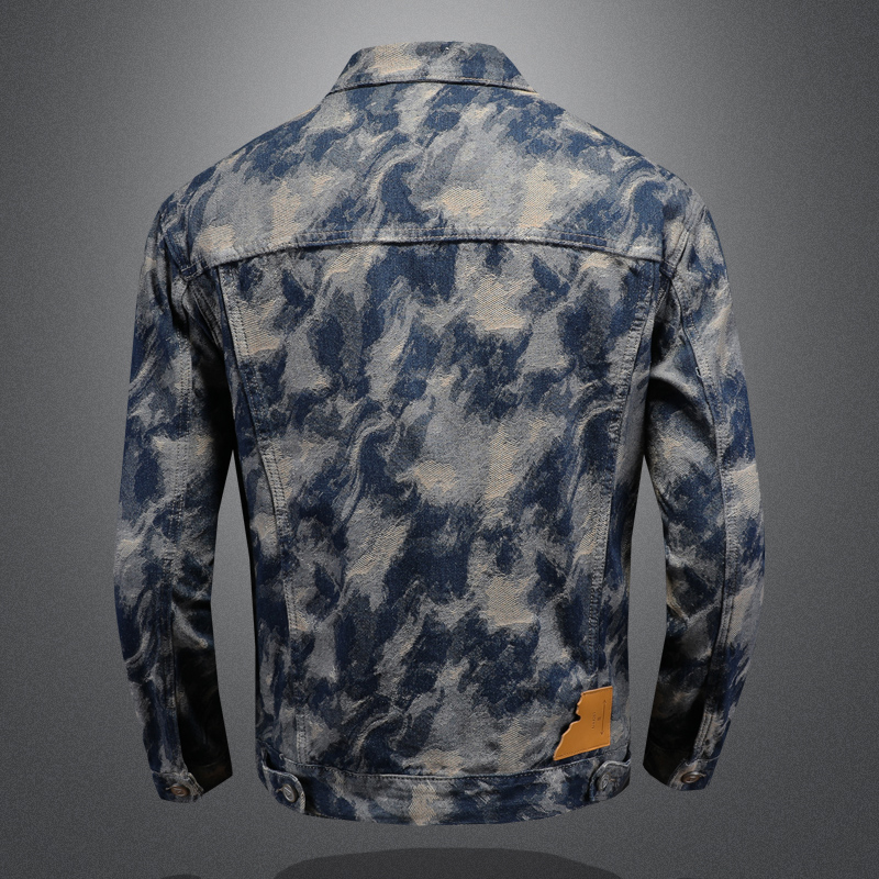 2025 ฤดูใบไม้ผลิVINTAGE DENIMแ - Street Fashion Jacket Men บทวิจารณ์และราคา