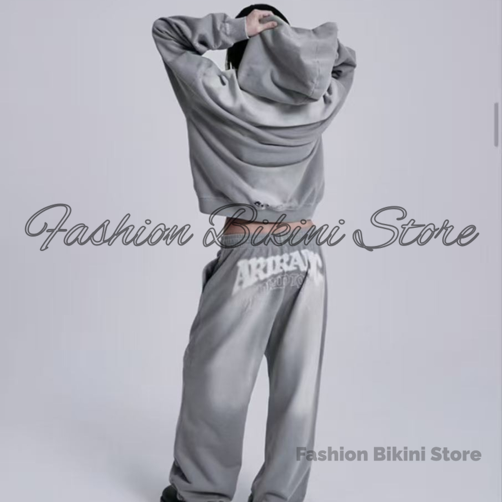 NEW เสื้อฮู้ดสีเทาสไตล์เรโทร 3 - Street Fashion Jacket Men บทวิจารณ์และราคา