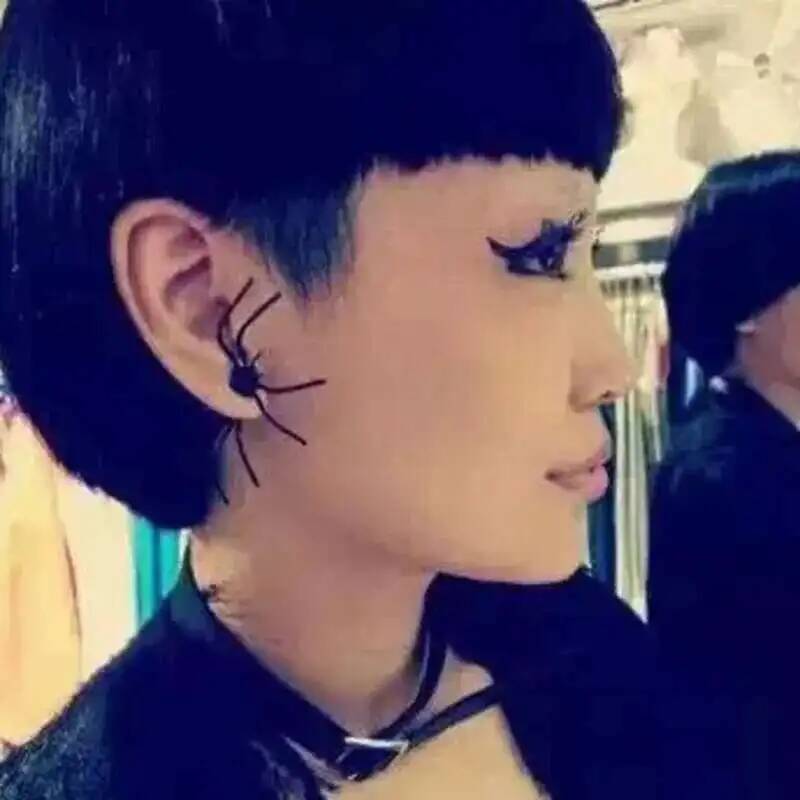 1 คู่พังค์สตรีทเท่ๆบุคลิกภาพทา - Street Fashion Earrings บทวิจารณ์และราคา