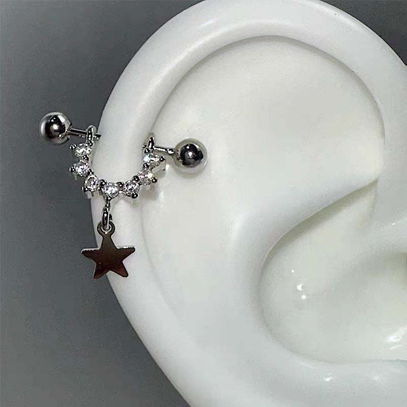 ต่างหูเซ็กซี่ทันสมัยประดับเพชร - Street Fashion Earrings บทวิจารณ์และราคา