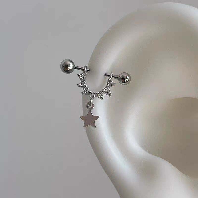 ต่างหูเซ็กซี่ทันสมัยประดับเพชร - Street Fashion Earrings บทวิจารณ์และราคา
