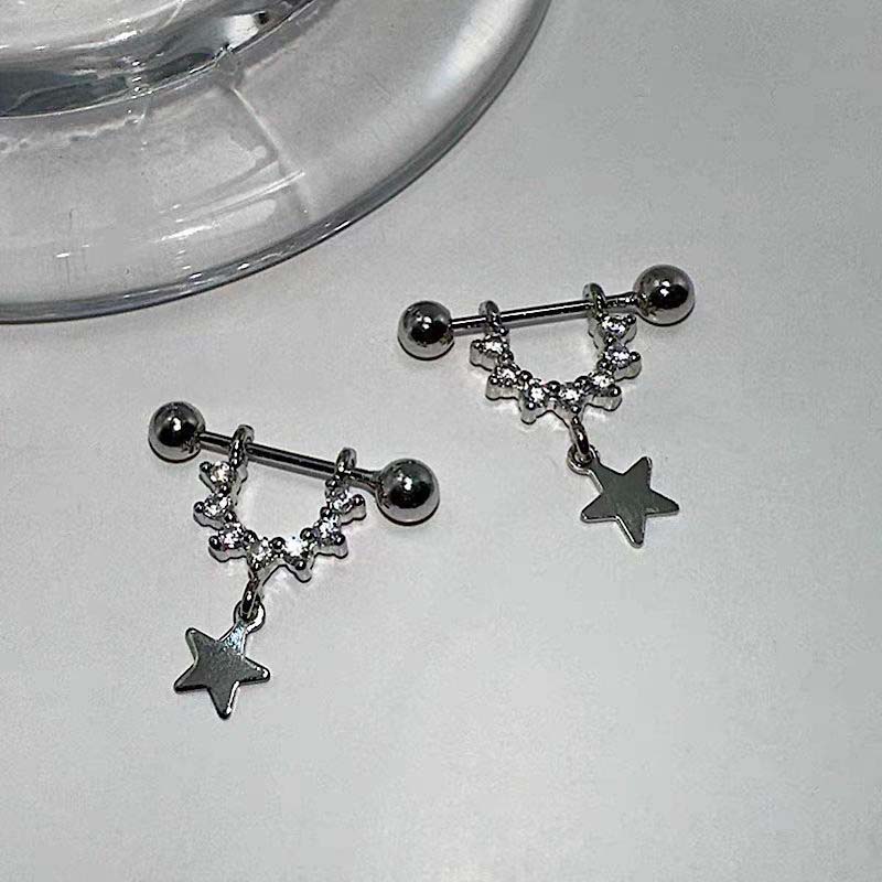ต่างหูเซ็กซี่ทันสมัยประดับเพชร - Street Fashion Earrings บทวิจารณ์และราคา
