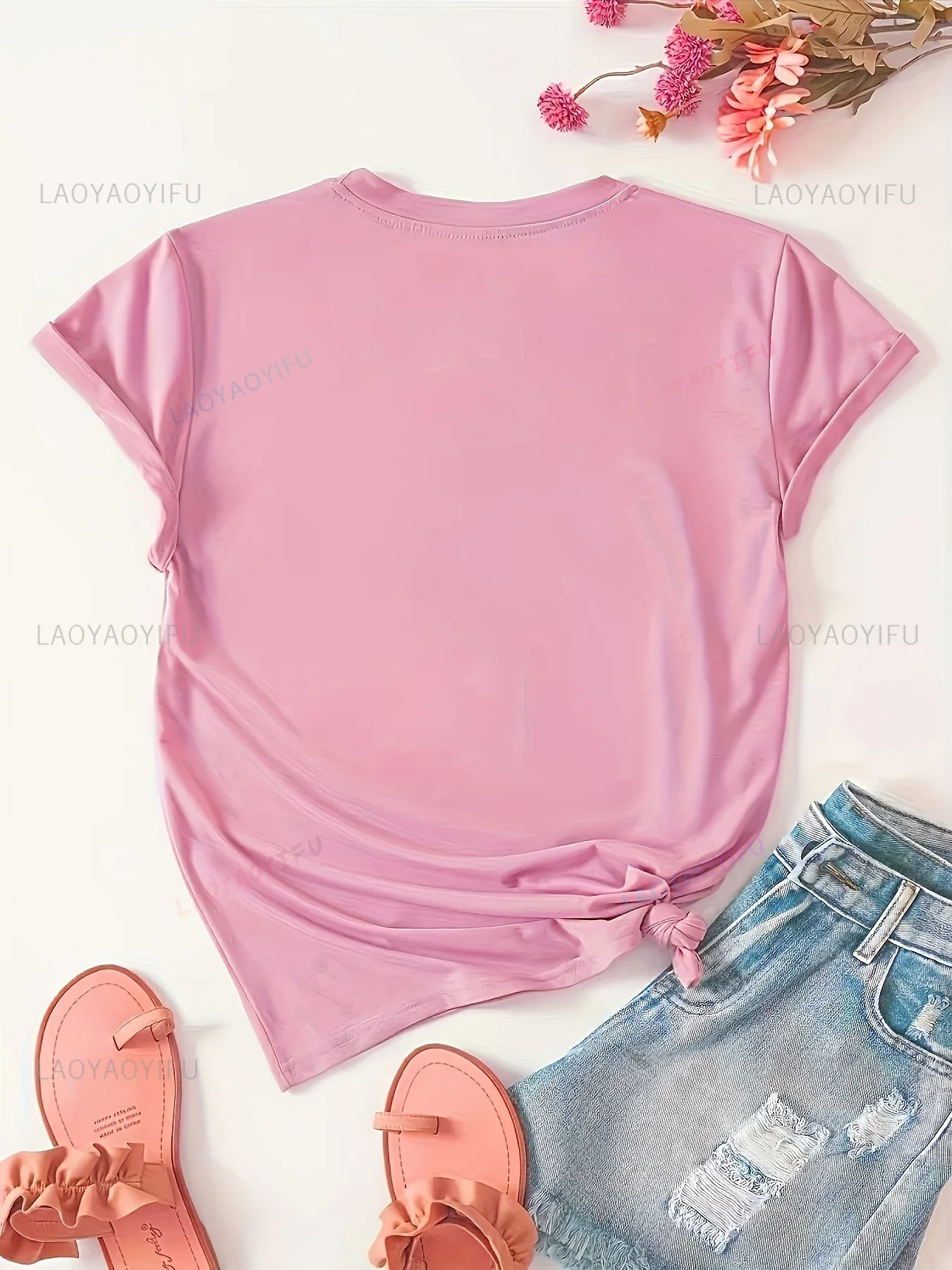 เสื้อยืดคอกลมแขนสั้นพิมพ์ลายปา - Street Fashion Paris บทวิจารณ์และราคา