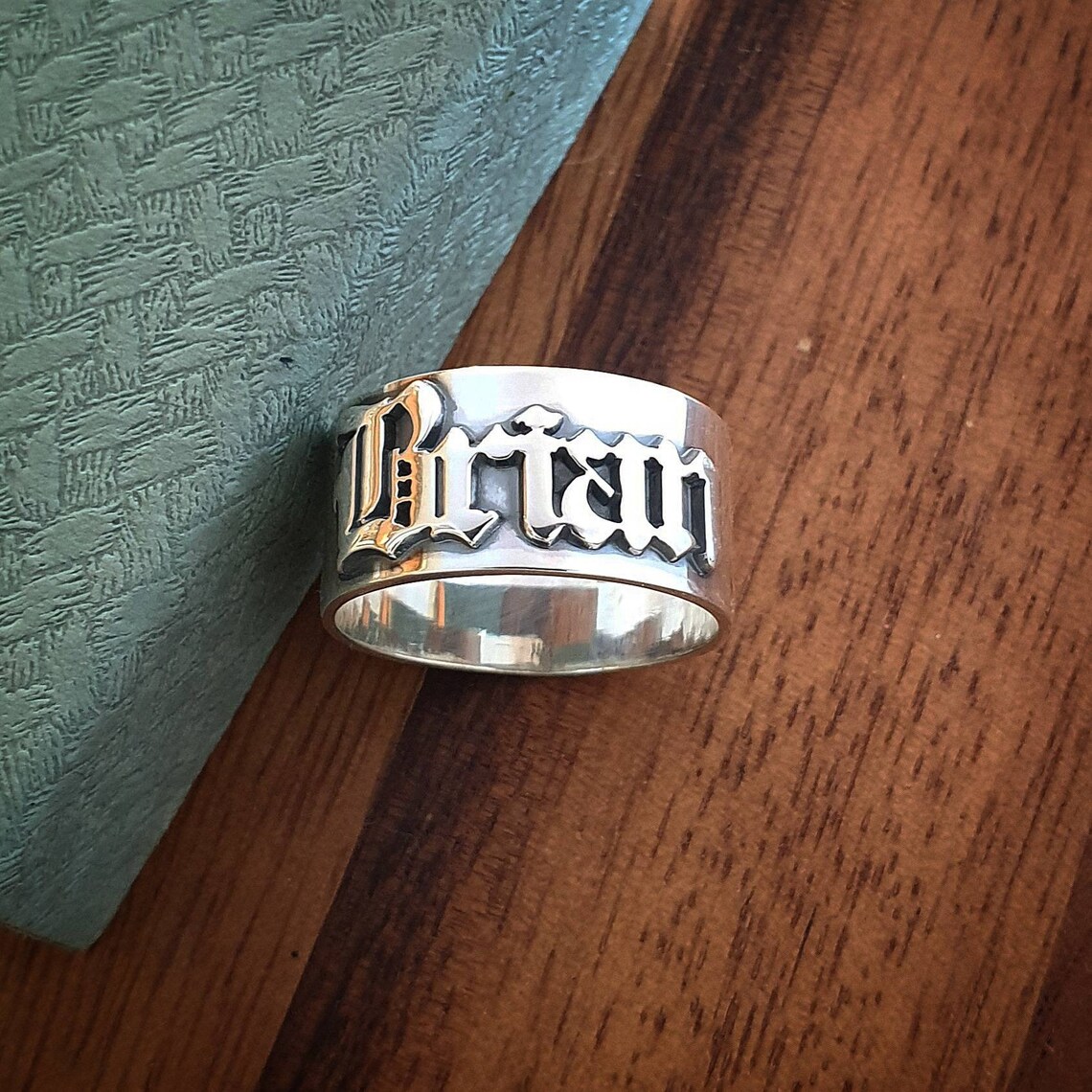 12MM Men' Gothic แหวนส่วนบุคคล - Street Fashion Rings บทวิจารณ์และราคา