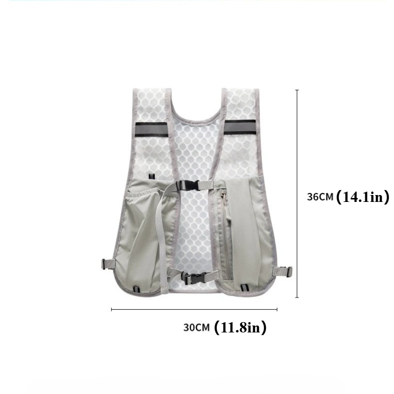 เสื้อกั๊กจักรยานวิ่งรุ่นใหม่ปี - Reflective Jacket Running บทวิจารณ์และราคา