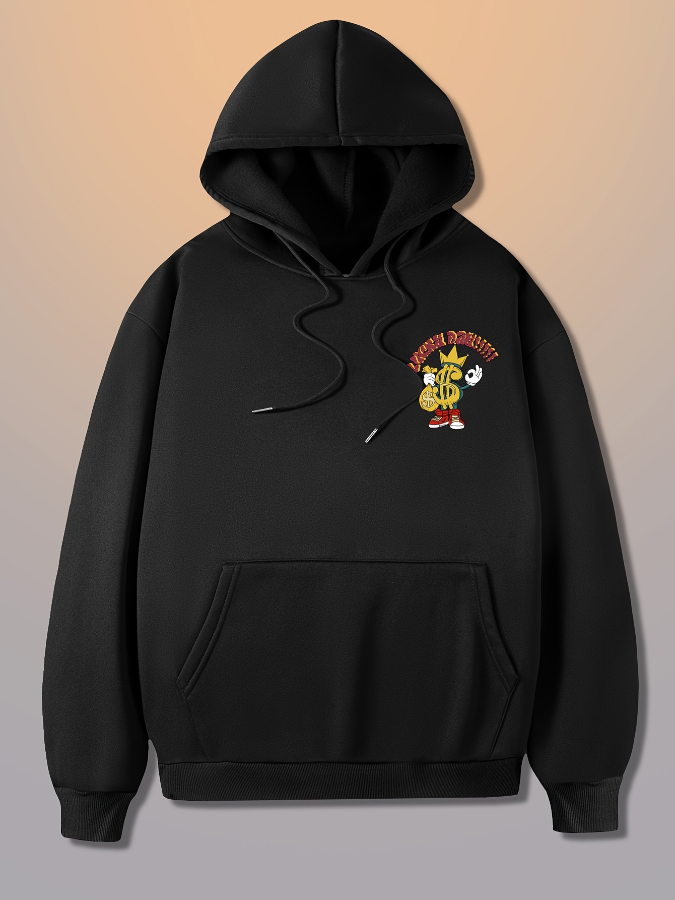 เสื้อฮู้ดดี้ผู้ชายลายธีมวันโชค - Street Fashion Theme บทวิจารณ์และราคา