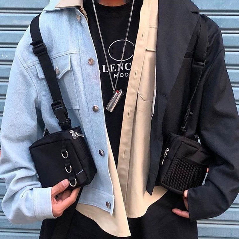 กระเป๋าคาดอกแนวสตรีทเทรนด์ ฮิป - Street Fashion Baggy บทวิจารณ์และราคา